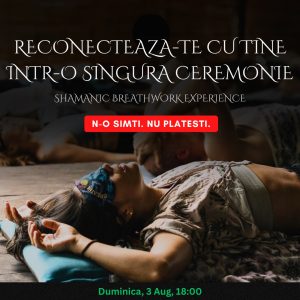 Ceremonie de Respirație Shamanic Breathwork în București