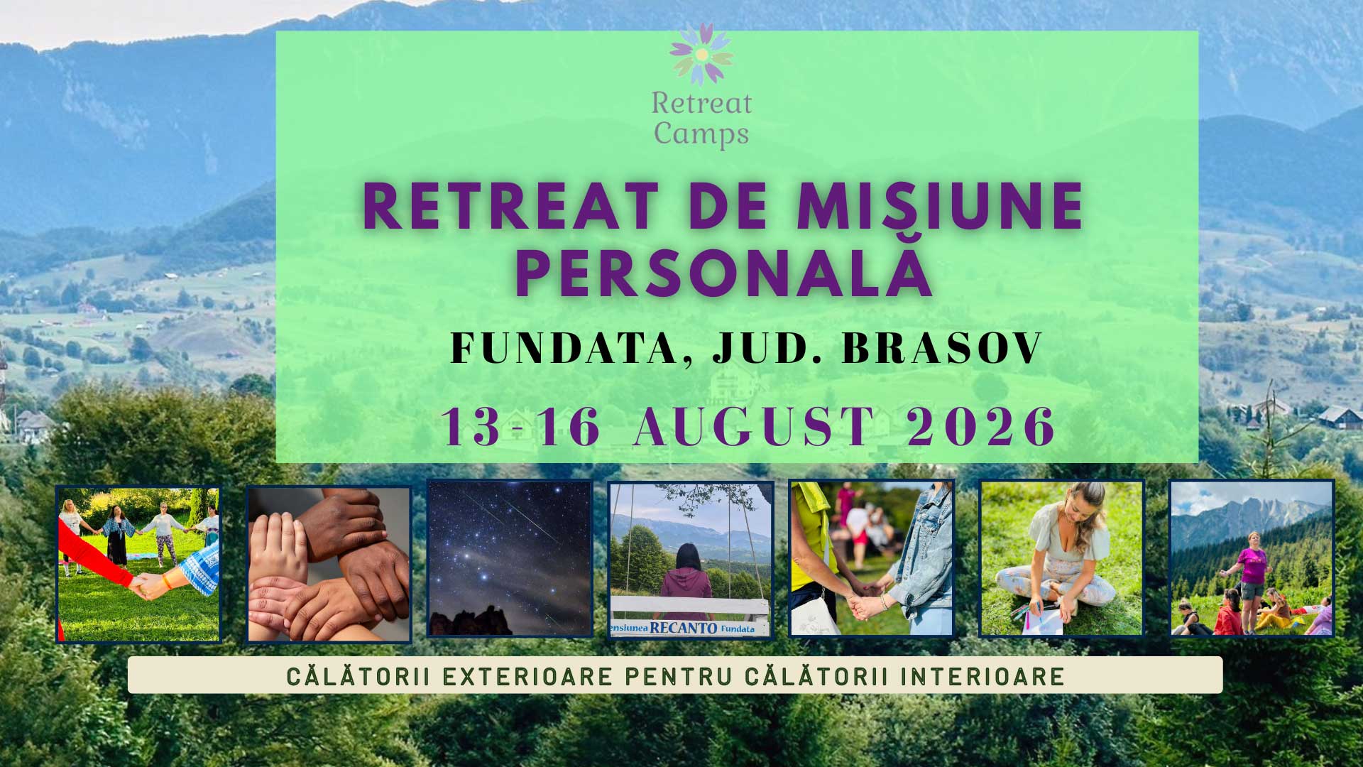 Retreat de Misiune Personală la Fundata, în Munții Brașovului