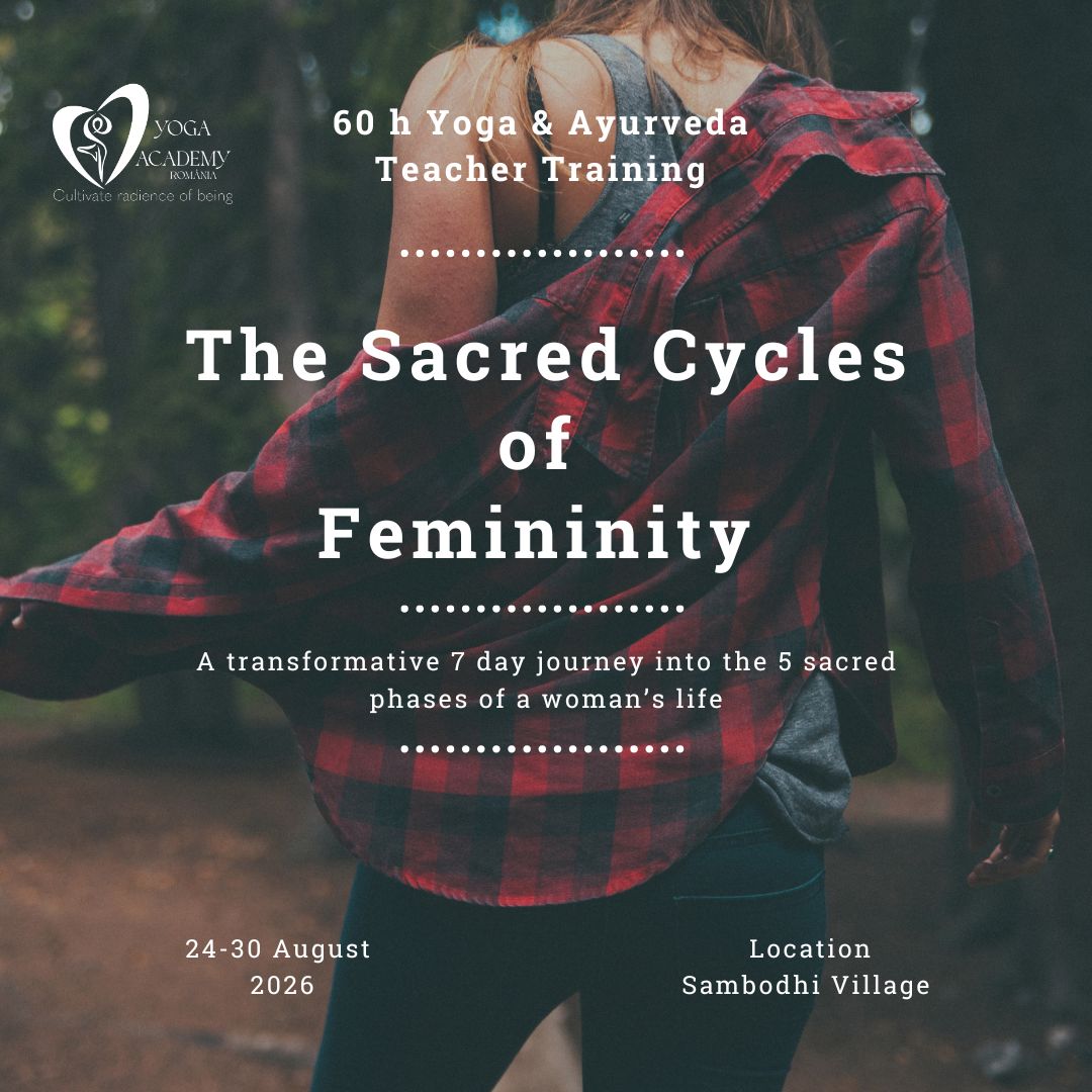 The Sacred Cycles of Femininity : 60-Hour Residential Yoga & Ayurveda Teacher Training