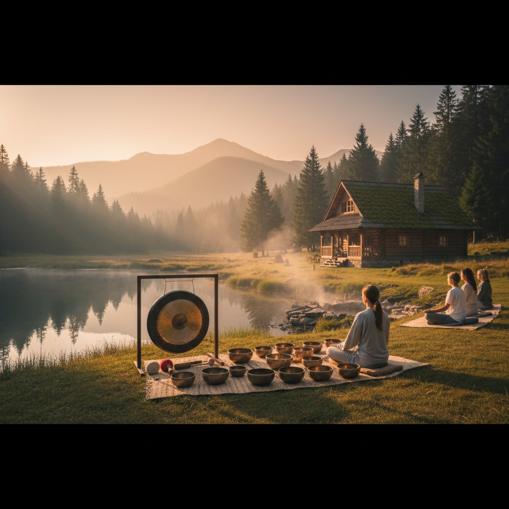 Weekend de Regenerare prin Sunet – Gong Bath și Boluri Tibetane lângă Brașov 2026