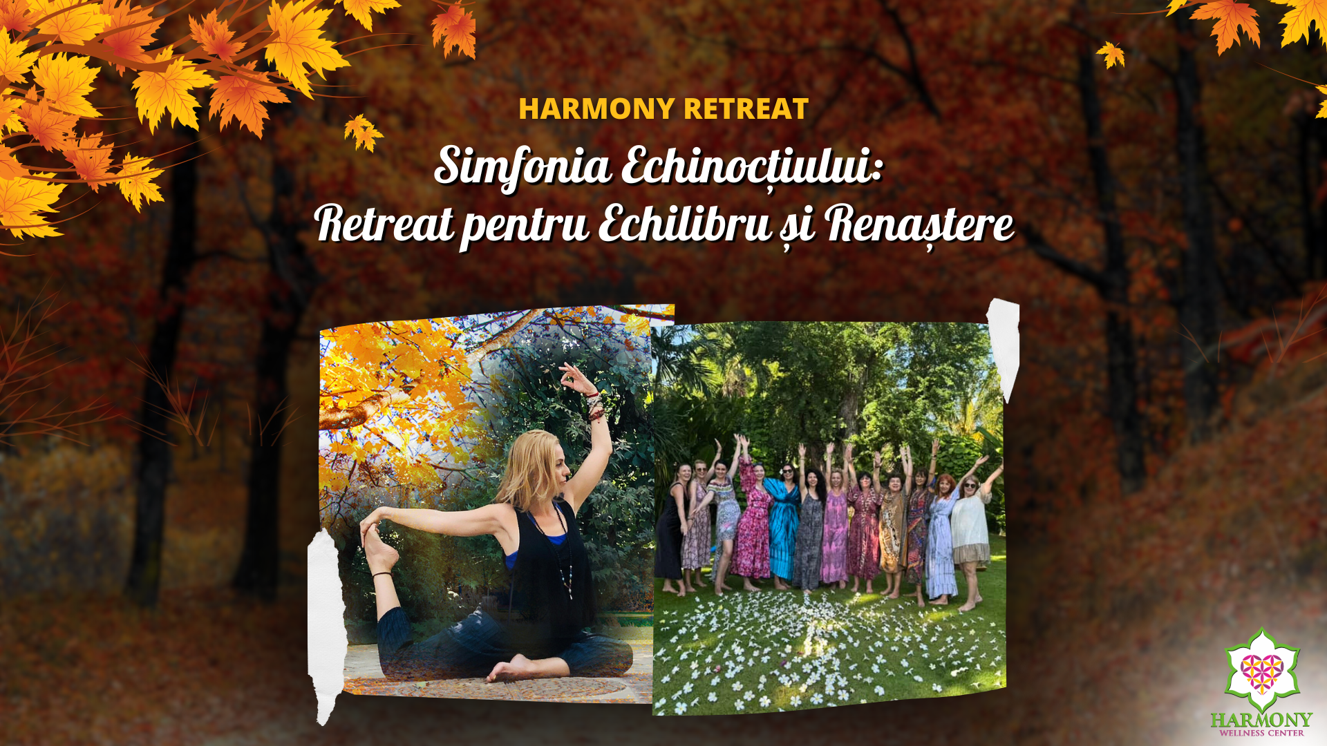 Weekend Retreat de dezvoltare personală și mindfulness la Harmony Wellness Center