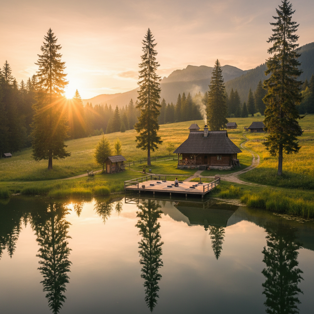 Yoga & Ayurveda Mountainside Retreat lângă Cluj-Napoca