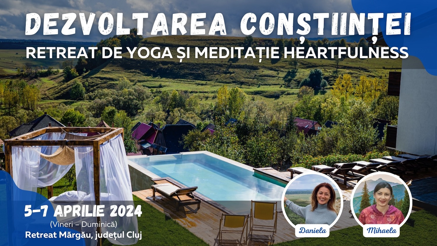Yoga & Meditație Heartfulness - Dezvoltarea Conștiinței 5-7 Aprilie 2024